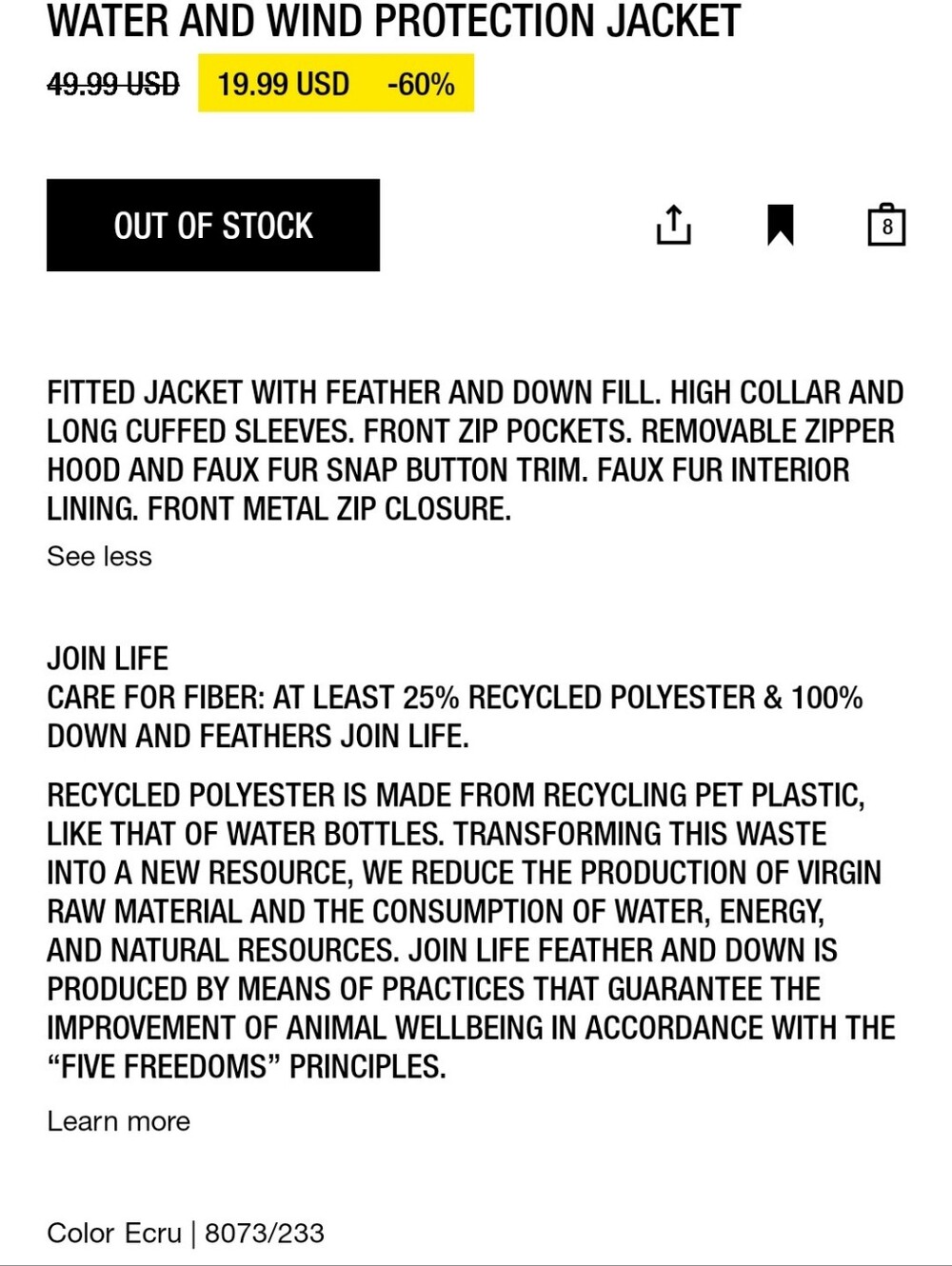 Zara Jacket - Picture 10 of 10
